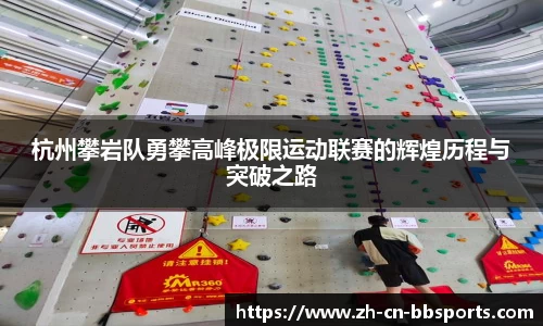 杭州攀岩队勇攀高峰极限运动联赛的辉煌历程与突破之路